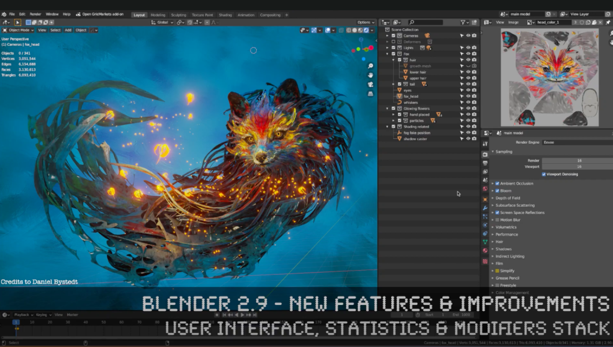 Blender 2.9 – New Features & Improvements